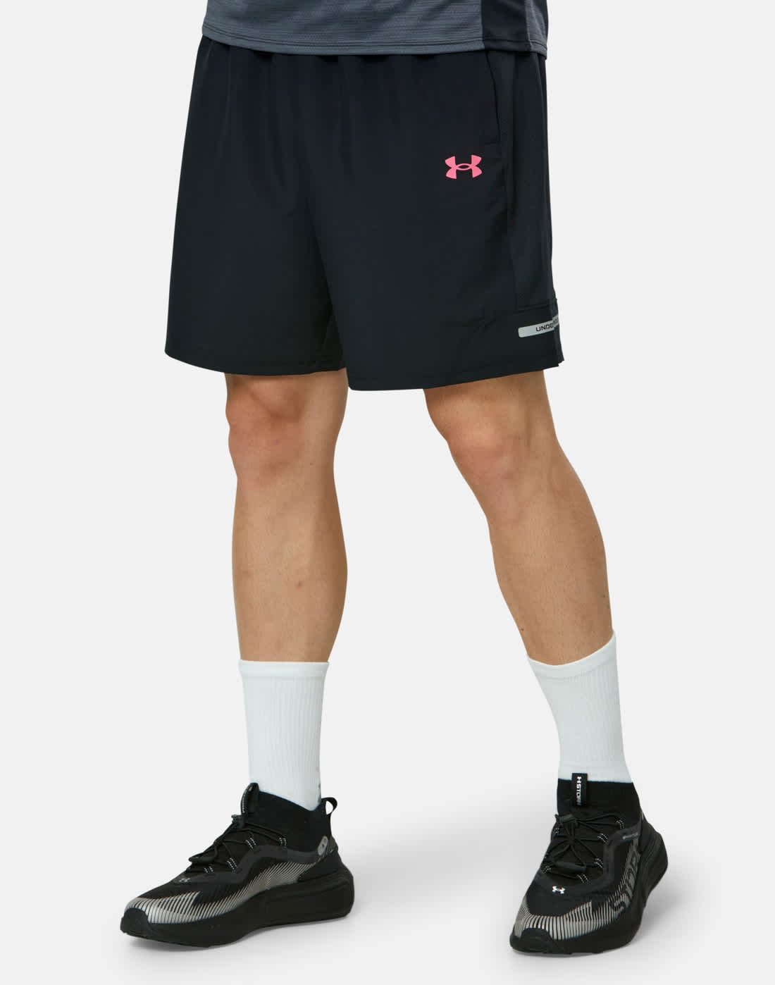 Men's Under Armour Tech Utility Woven Shorts in Black | Medium | UA Tech