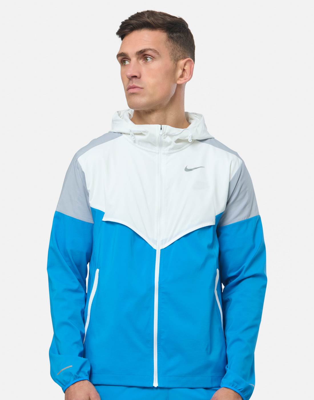 Men's Nike Windrunner Woven Jacket in Blue | Medium