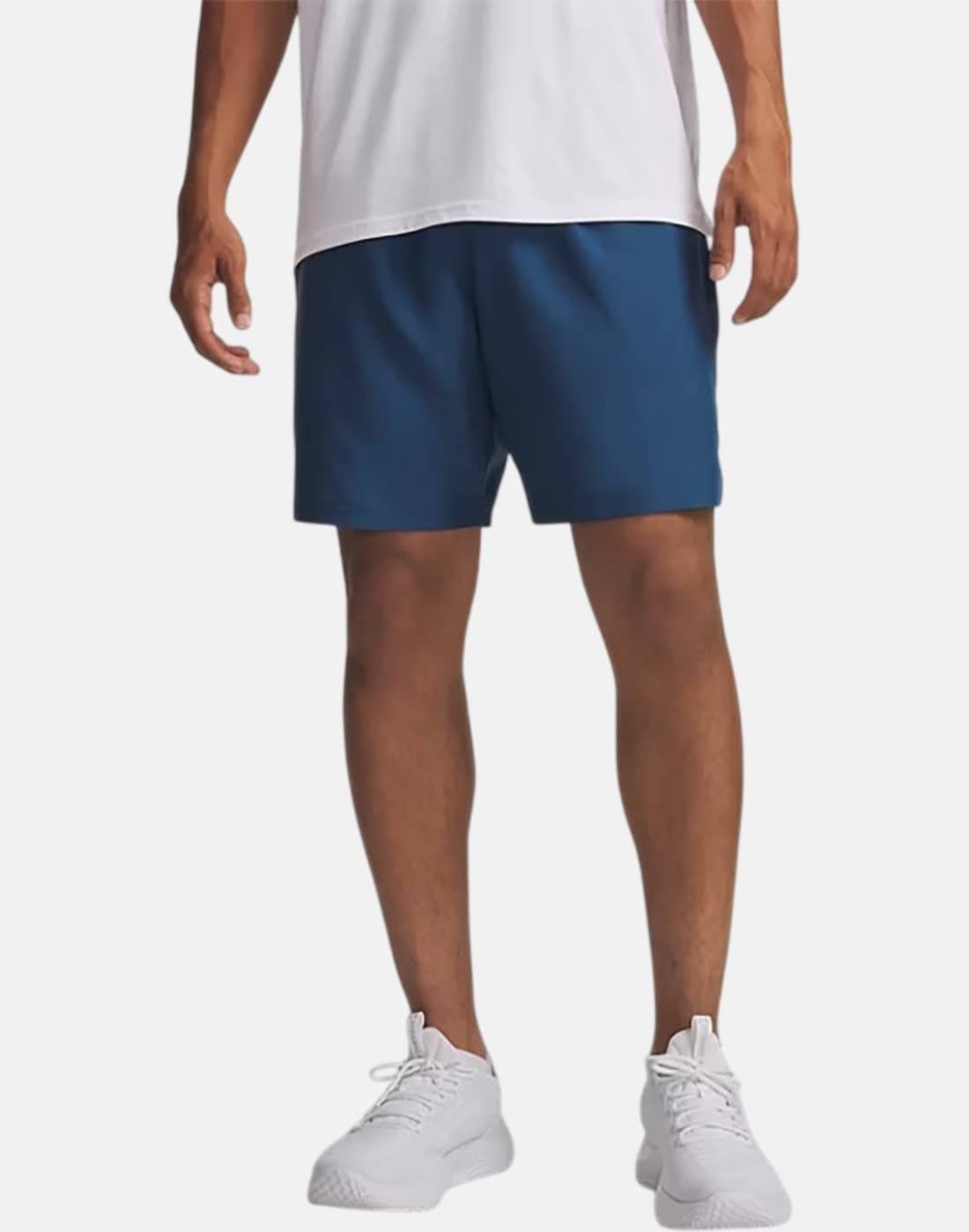 Men's Under Armour Tech Woven Wordmark Shorts in Blue | Medium
