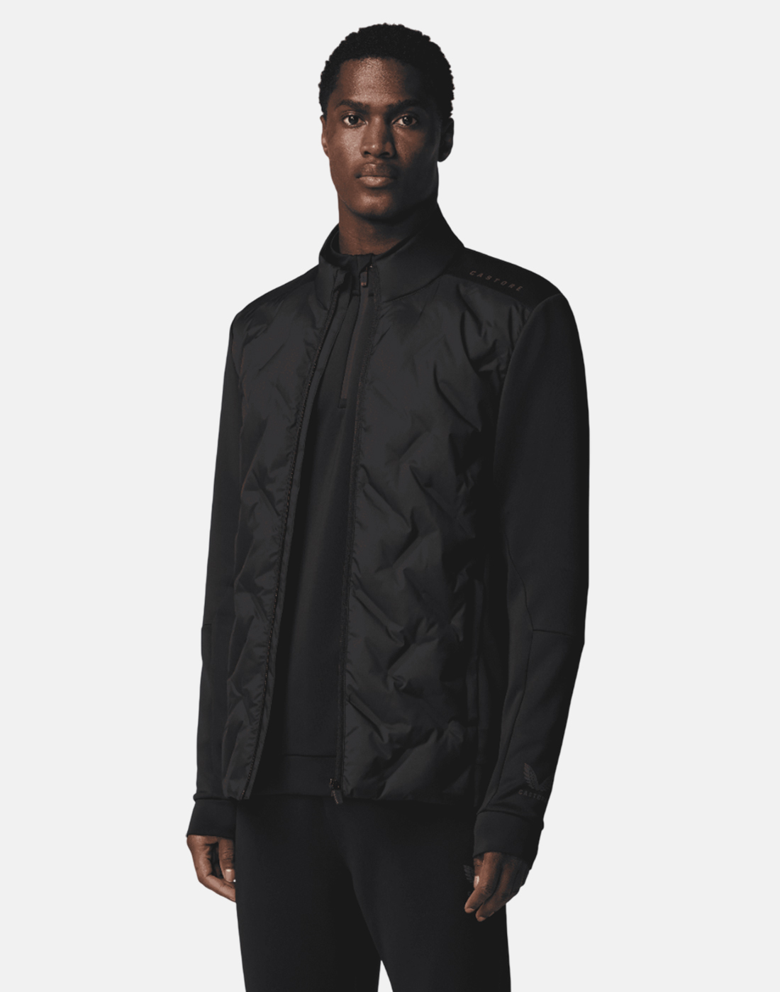 Men's Castore Flex Hybrid Jacket in Black | Small