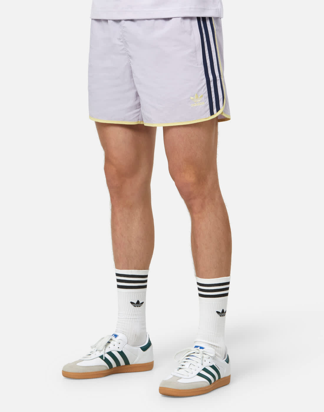 Men's Adidas Originals Sprinter Shorts in Grey | XS | Nylon