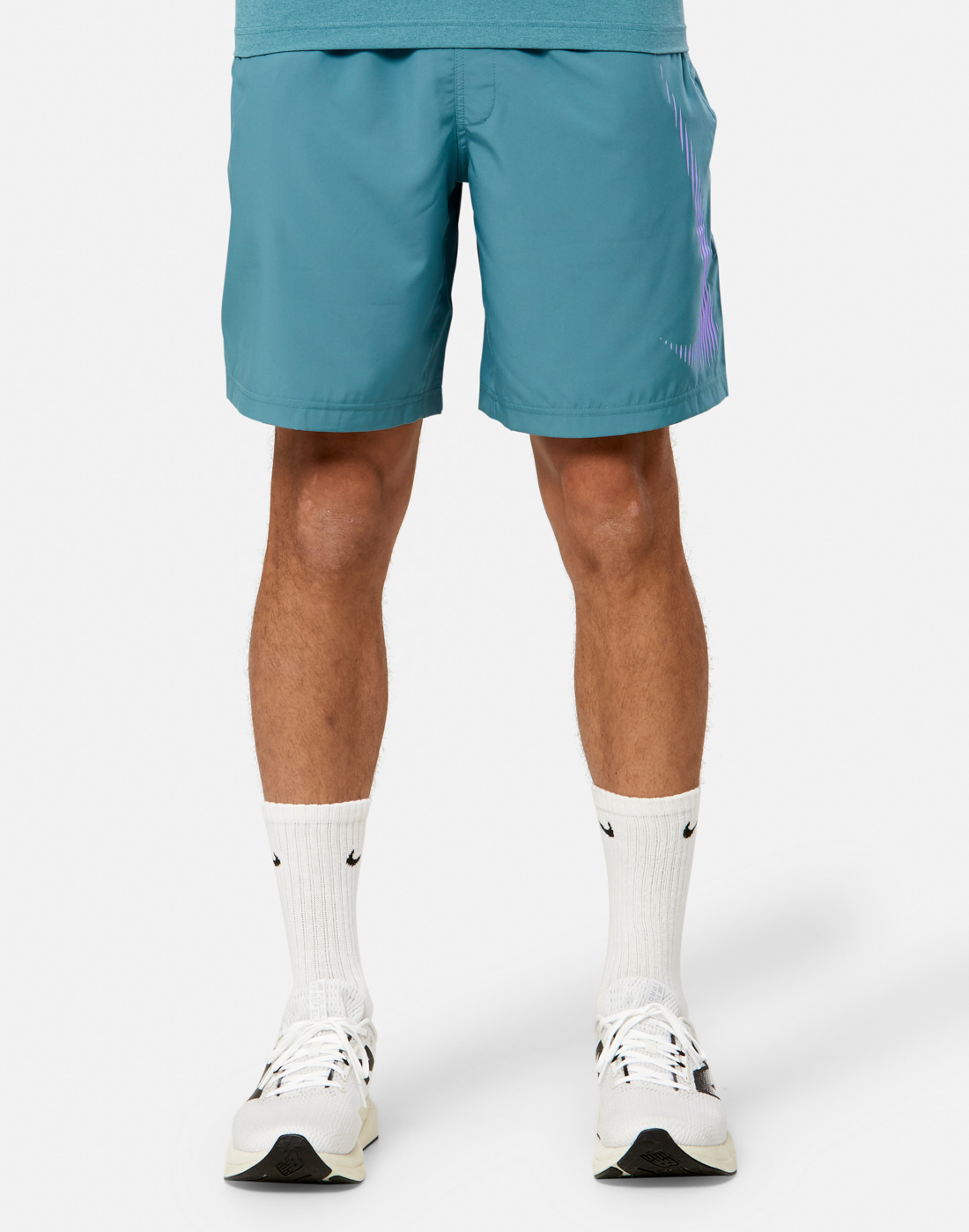 Men's Nike Form Swoosh Shorts in Blue | Large