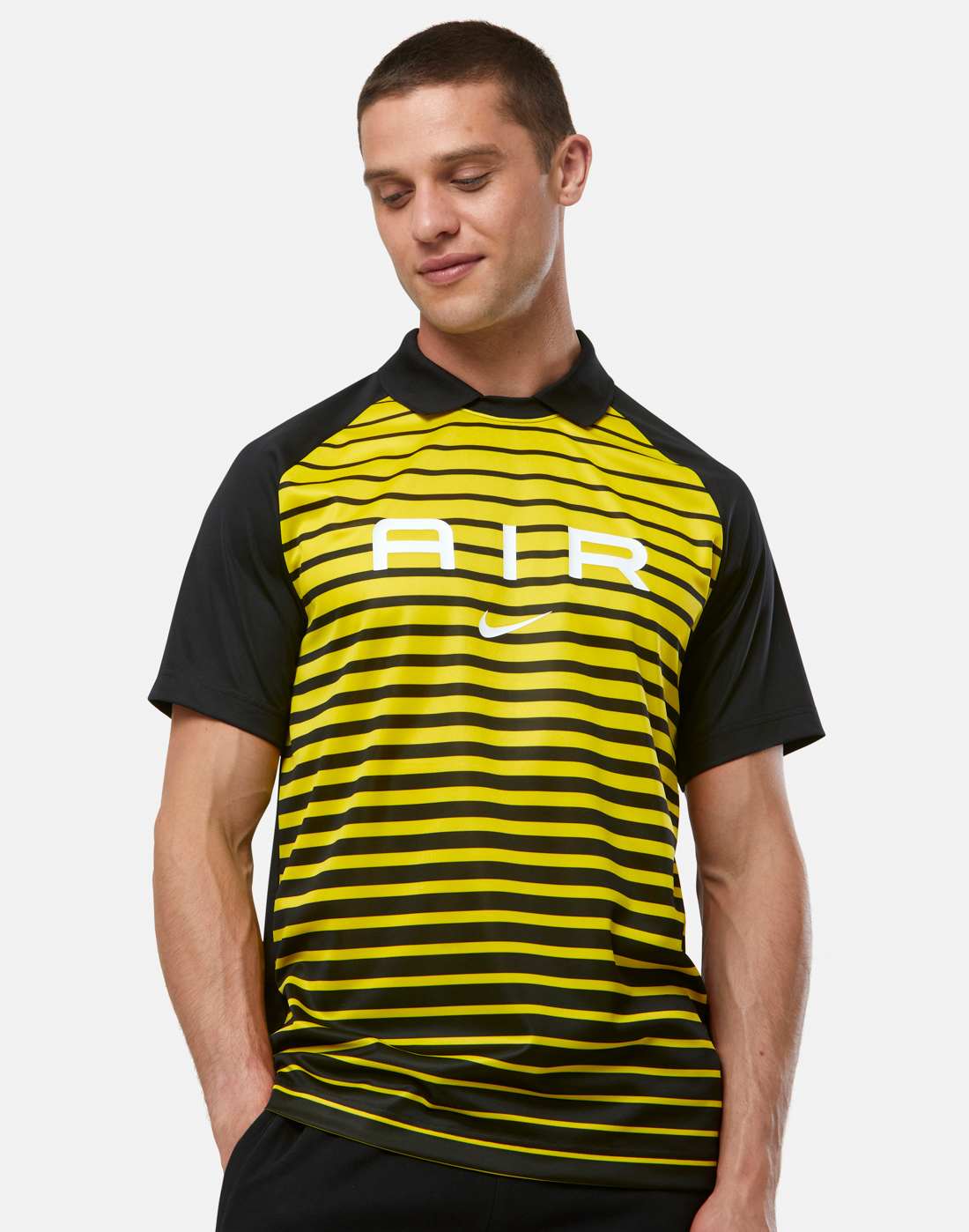 Men's Nike Swoosh Air Jersey in Black | XL | Polyester