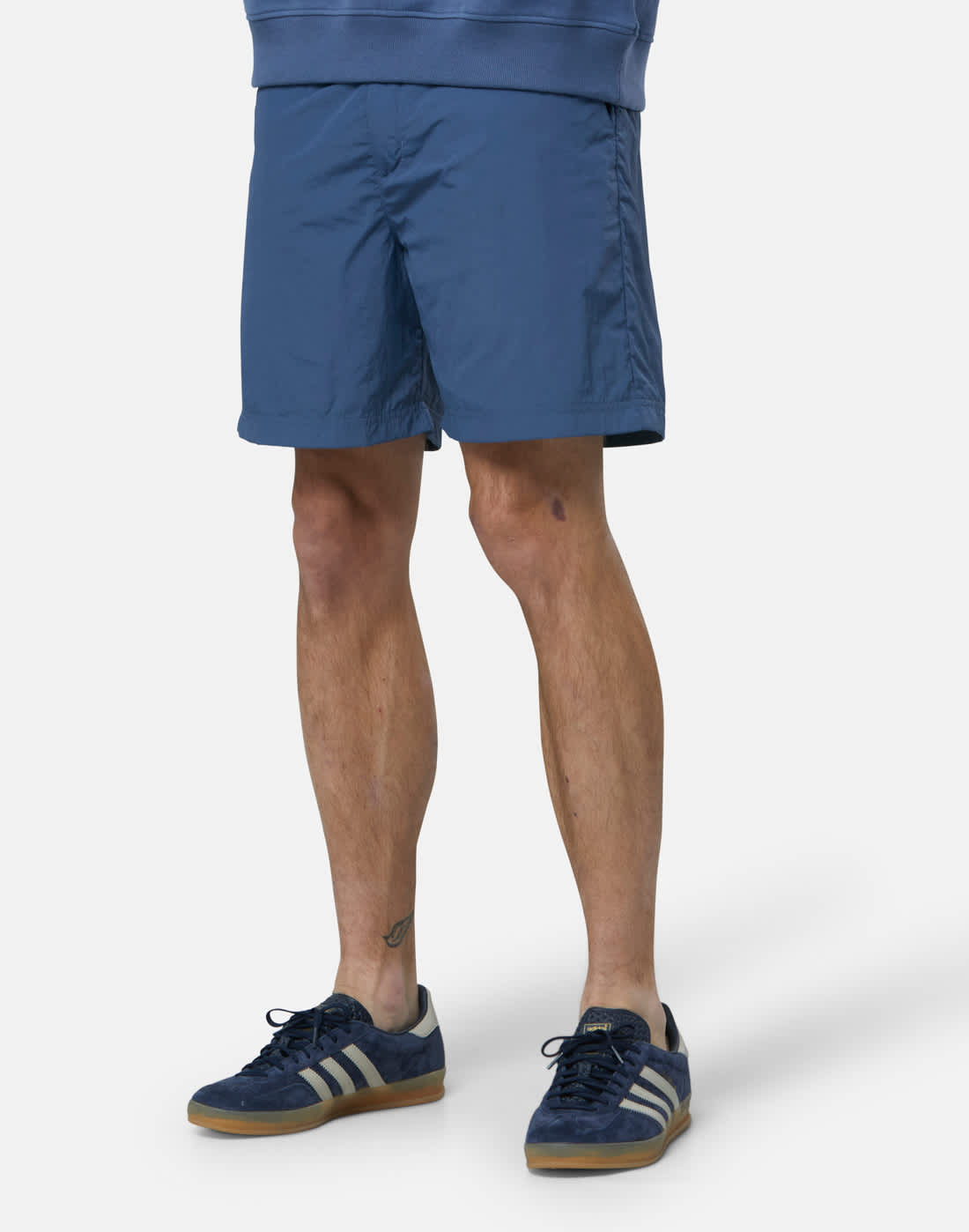 Men's Adidas Originals Sport Formal Shorts Wh in Navy Blue | Nylon