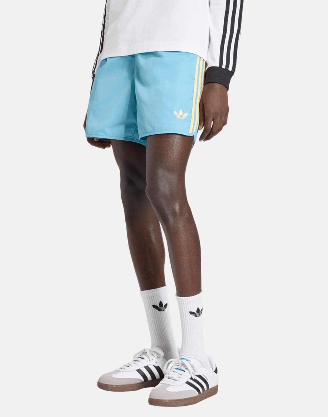 Men's Adidas Originals Sprinter Shorts in Blue | XS | Nylon