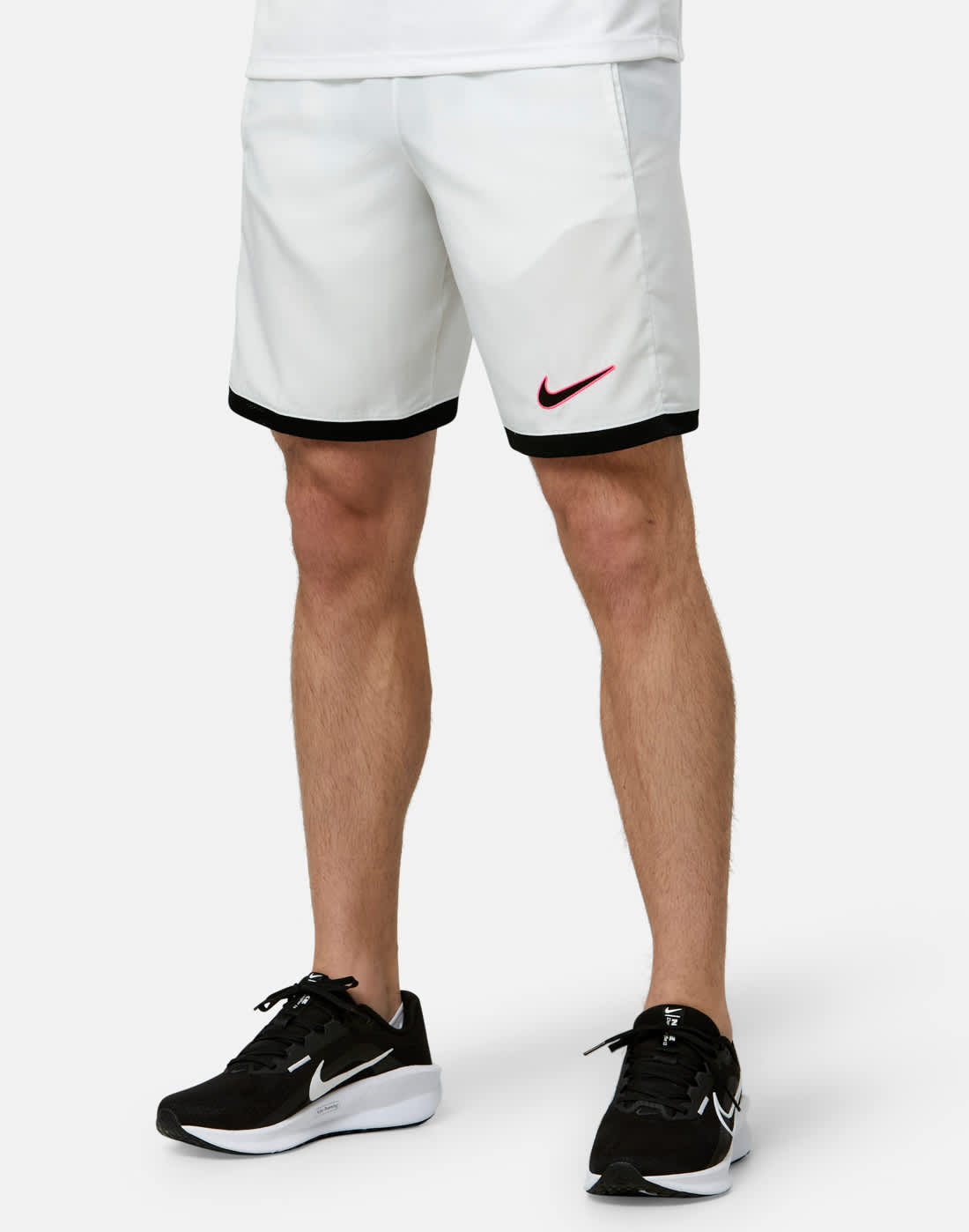 Men's Nike Academy Woven Shorts in Black/White | Large