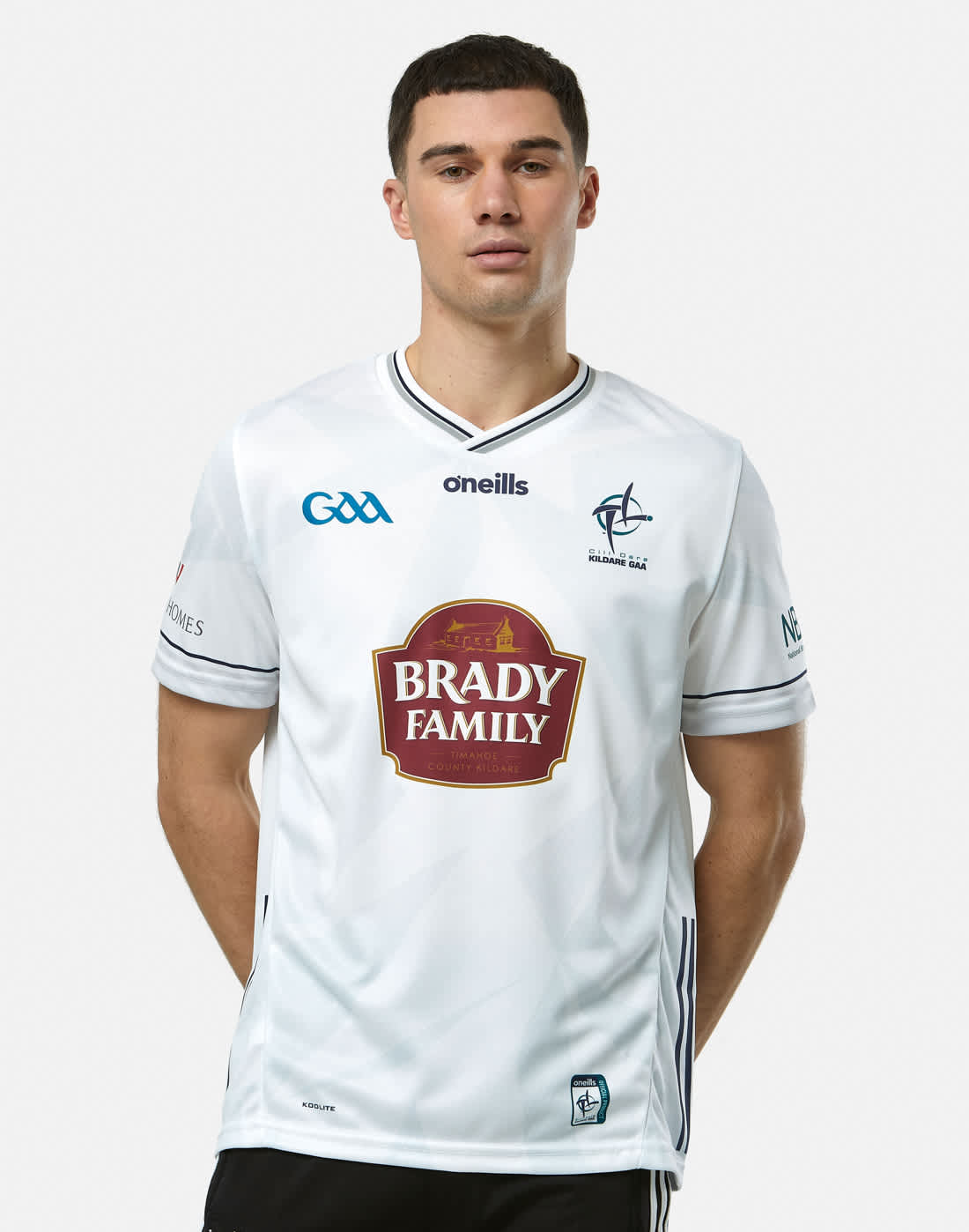 O'Neills Adults Kildare 24/25 Home Jersey in White | Small