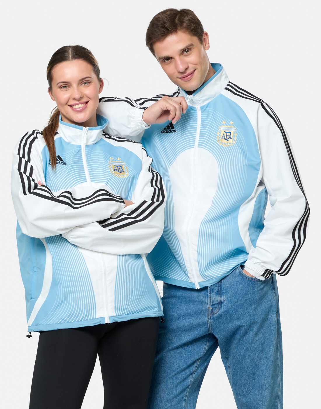 adidas Adults Argentina Track Top 2006 in White