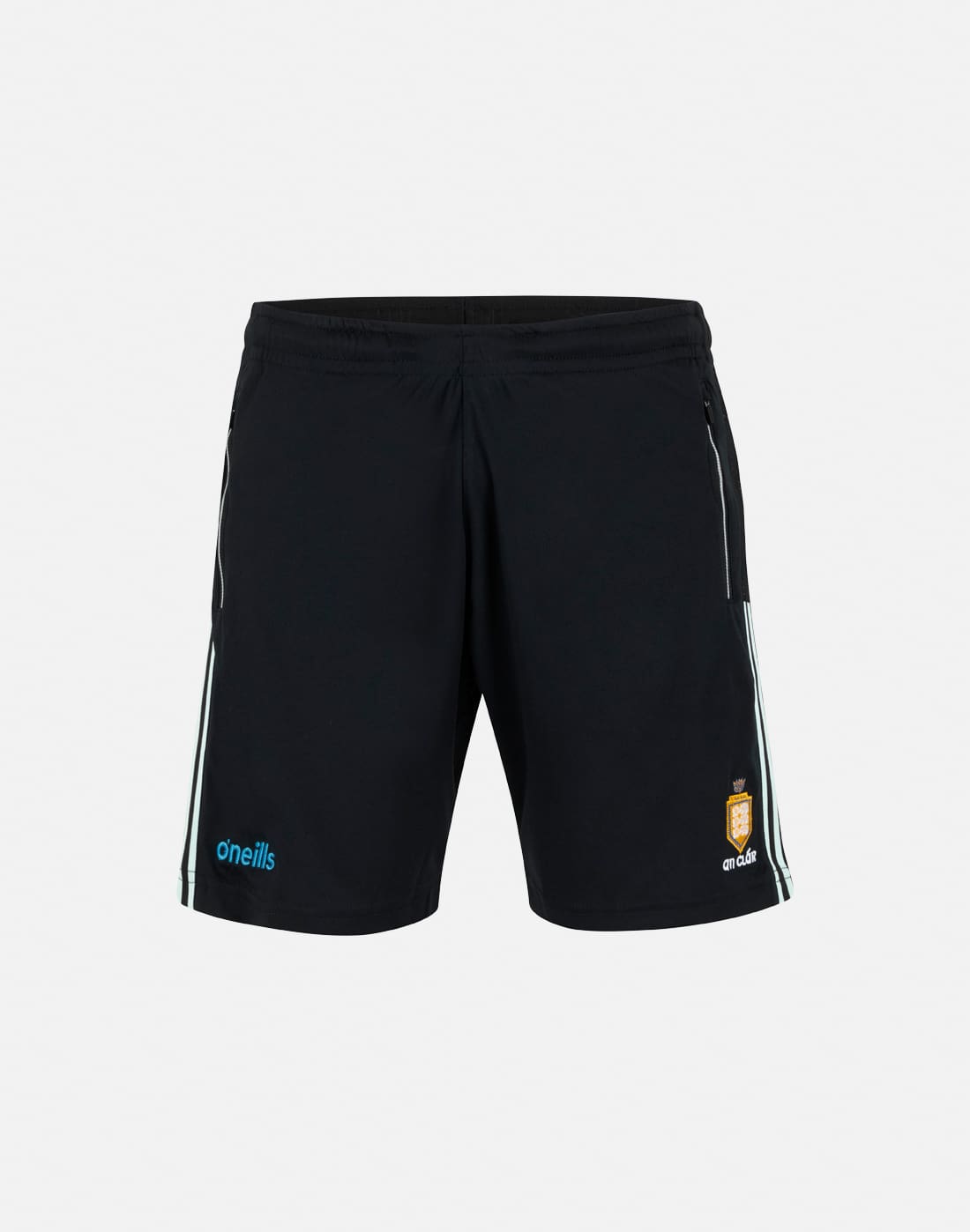 Men's O'Neills Clare Nepal Poly Shorts in Black/Blue | Small