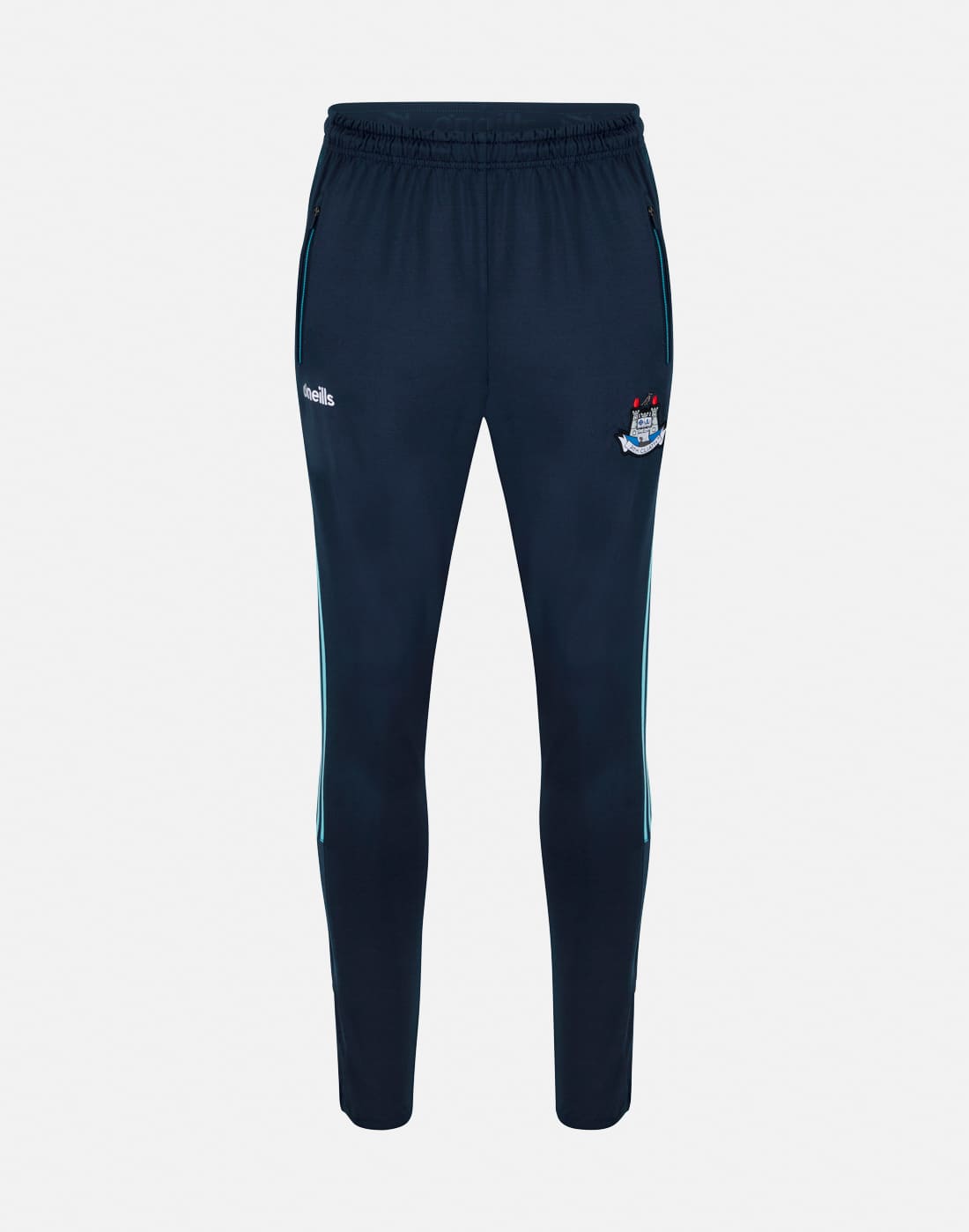 Men's O'Neills Dublin Nepal Brushed Skinny Pant in Navy Blue/White | Medium