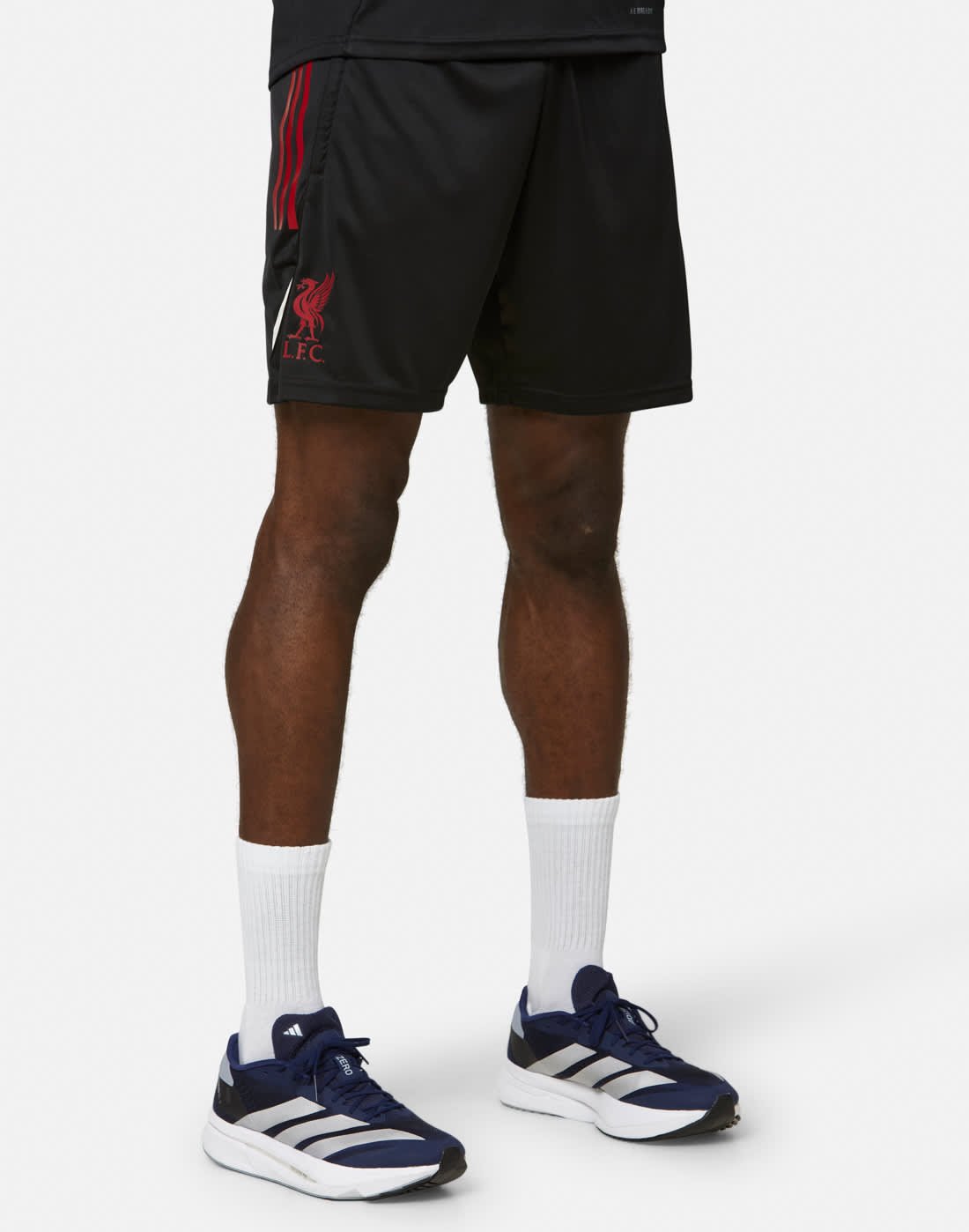 Men's adidas Adults Liverpool Training Shorts in Black | Medium | Polyester