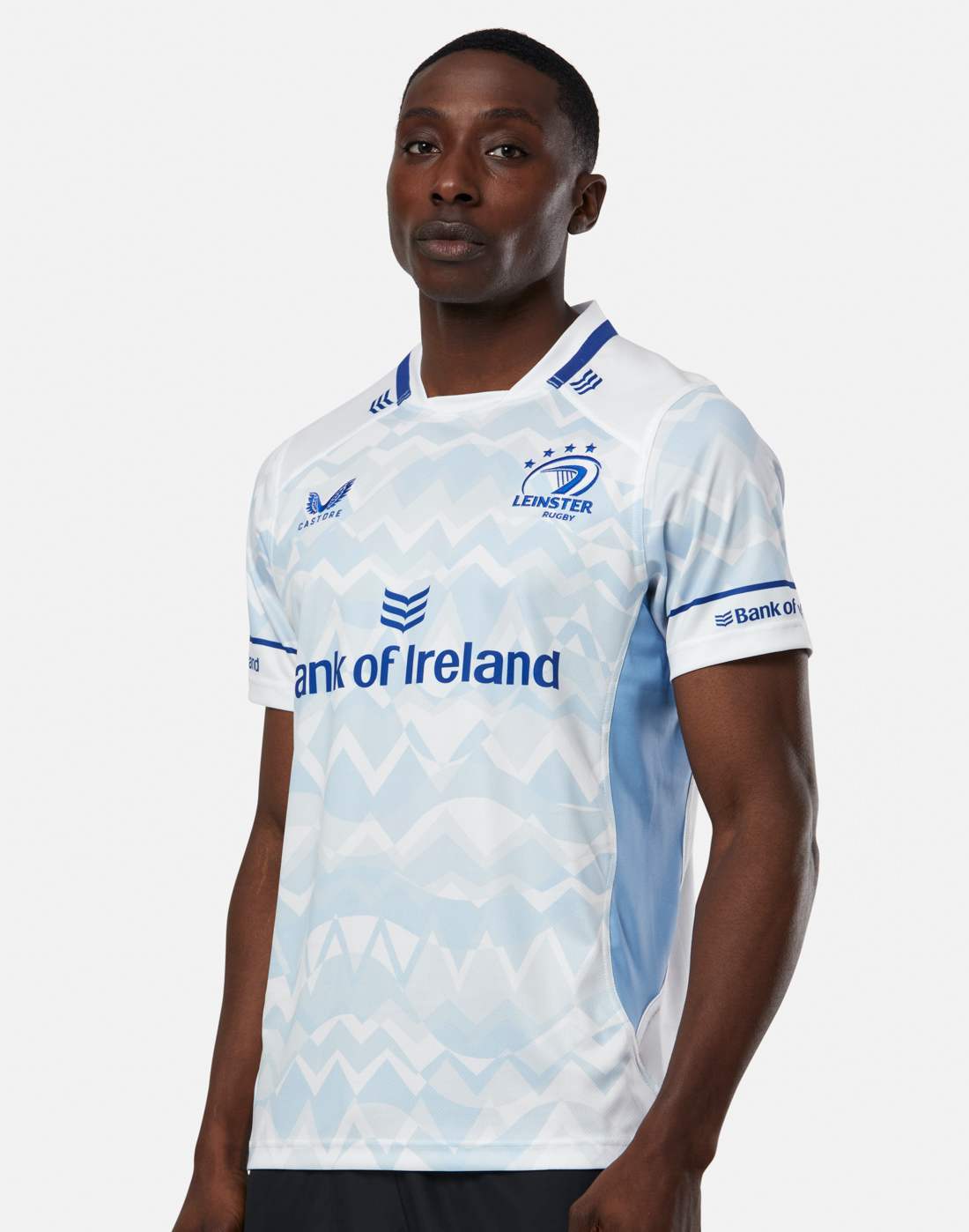 Castore Adults Leinster Replica Away Jersey in White