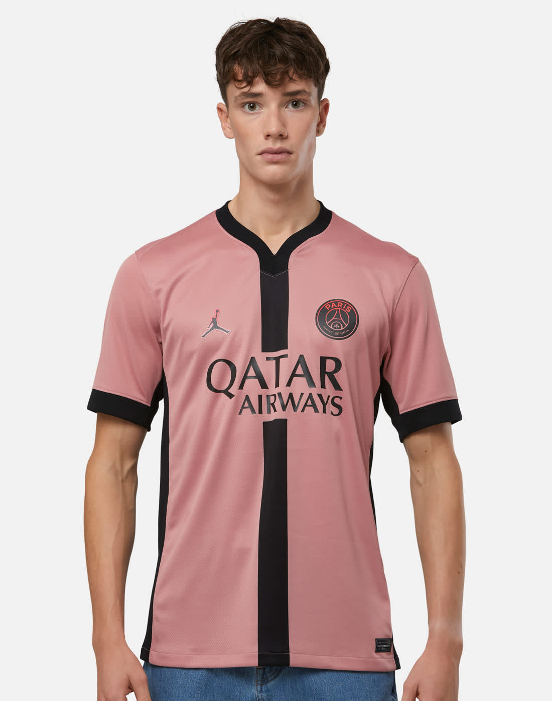 Nike Adults Psg 24/25 Third Jersey Wh in Pink/Black | Polyester
