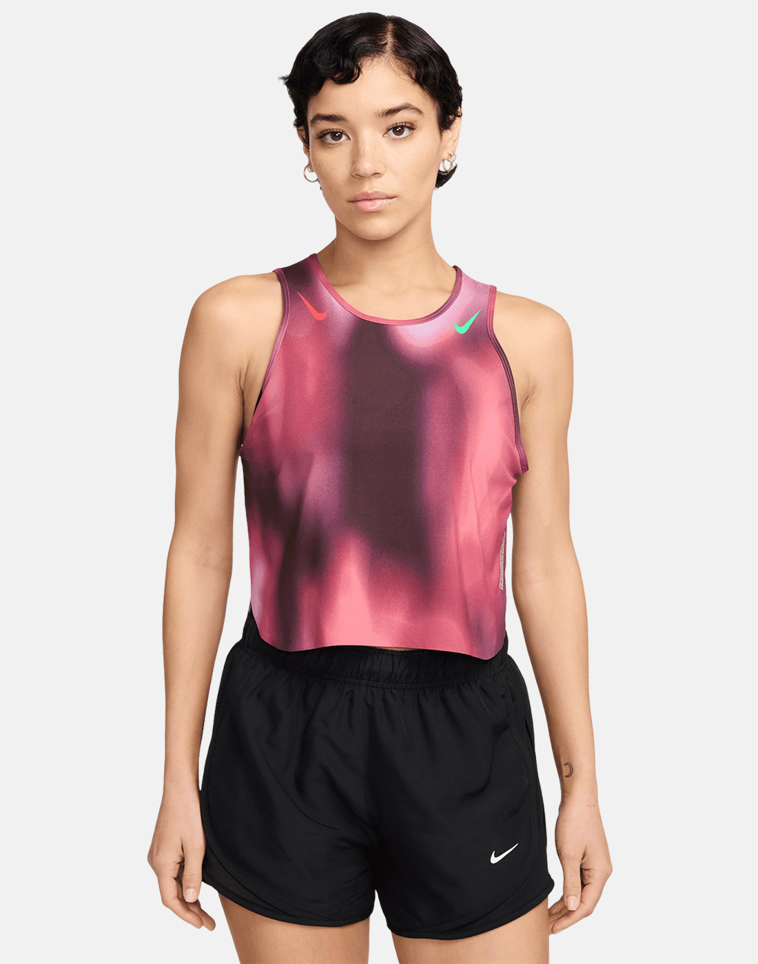 Women's Nike Aeroswift Cropped Tank Top | Medium | Polyester