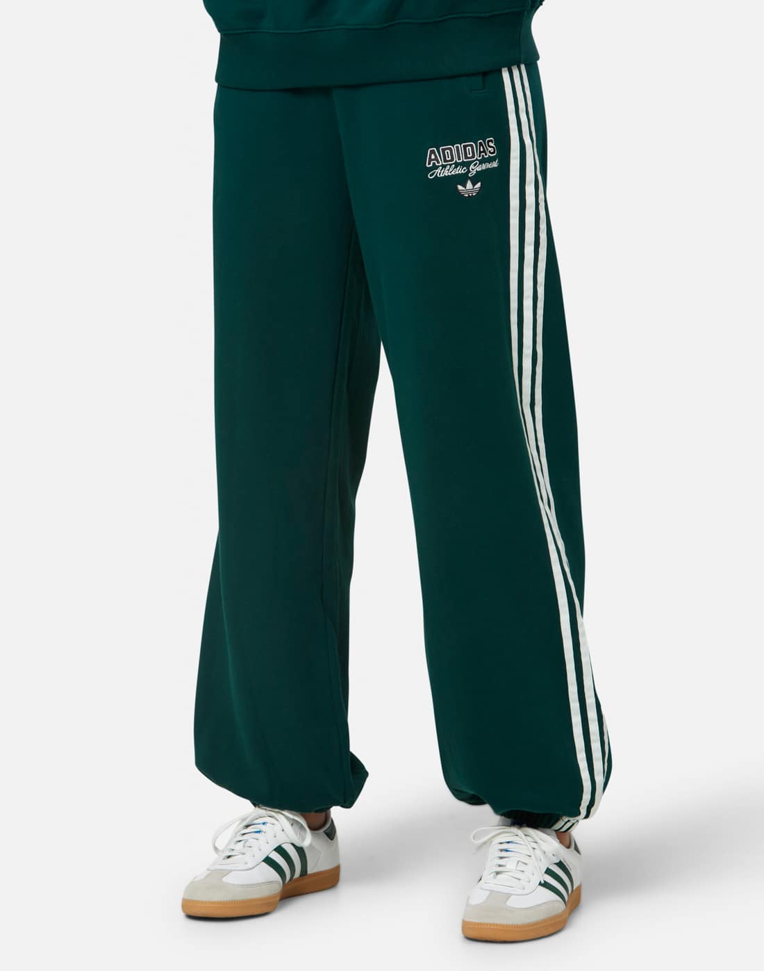 Women's Adidas Originals Varsity Joggers in Green