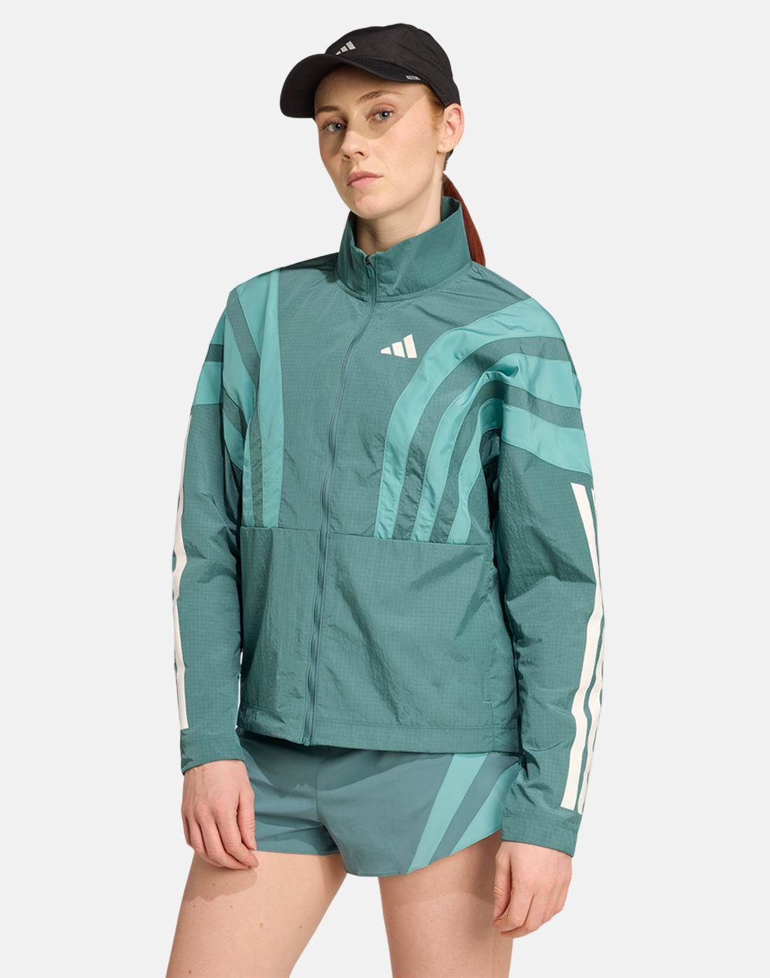 Women's Adidas Originals Adizero Jacket in Green | XS