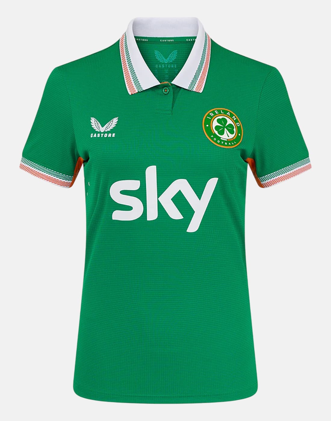 Women's Castore Ireland Home Pro Jersey in Green | Small