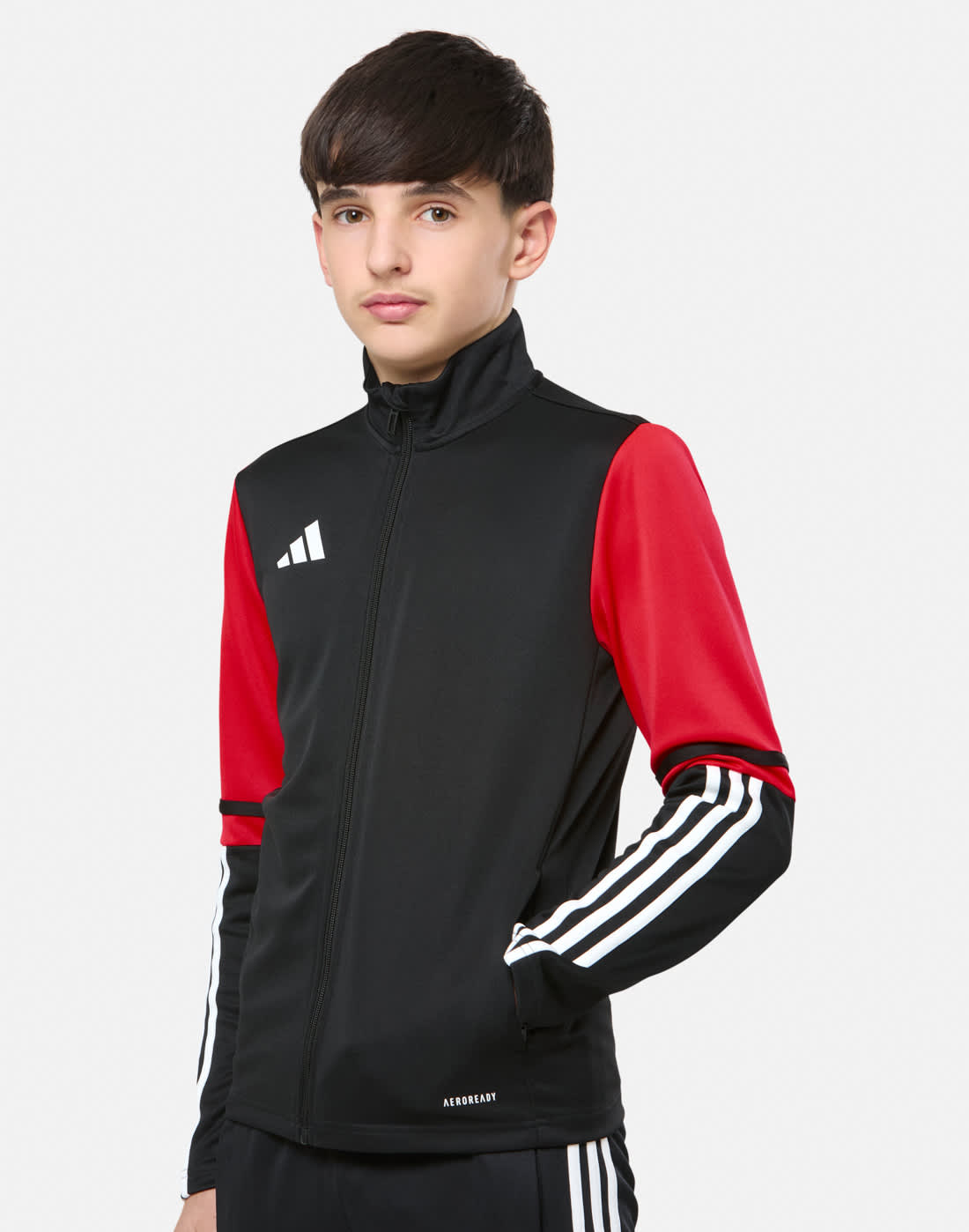 adidas Older Kids F50 Track Top in Black/White | Polyester