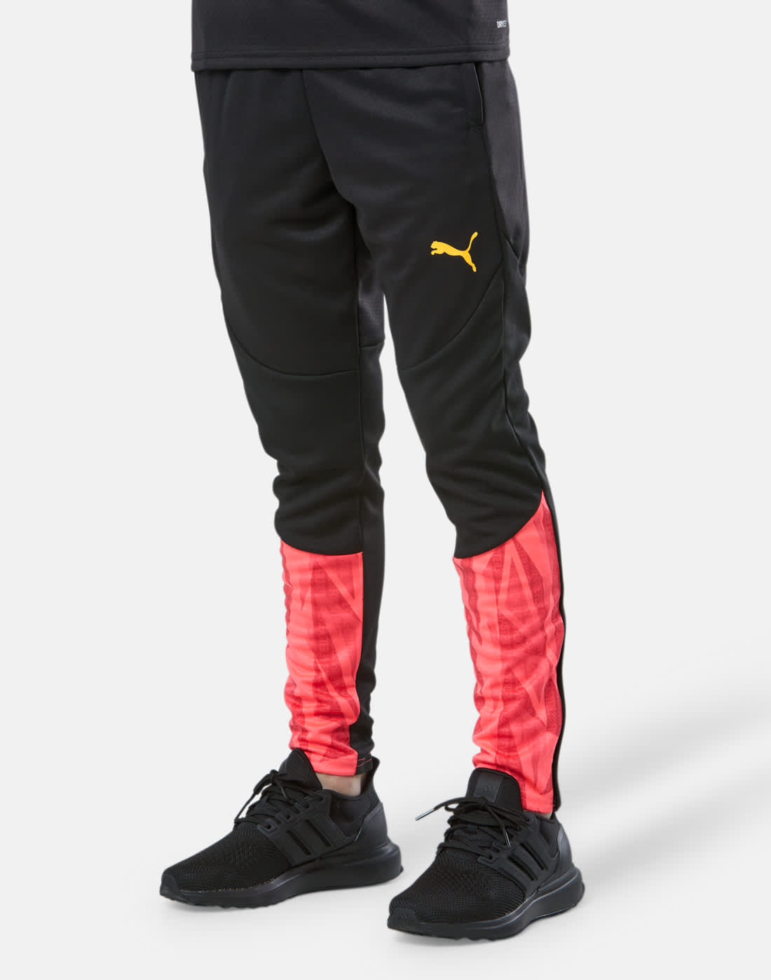 Puma Older Kids Individual Final Pants Wh in Black