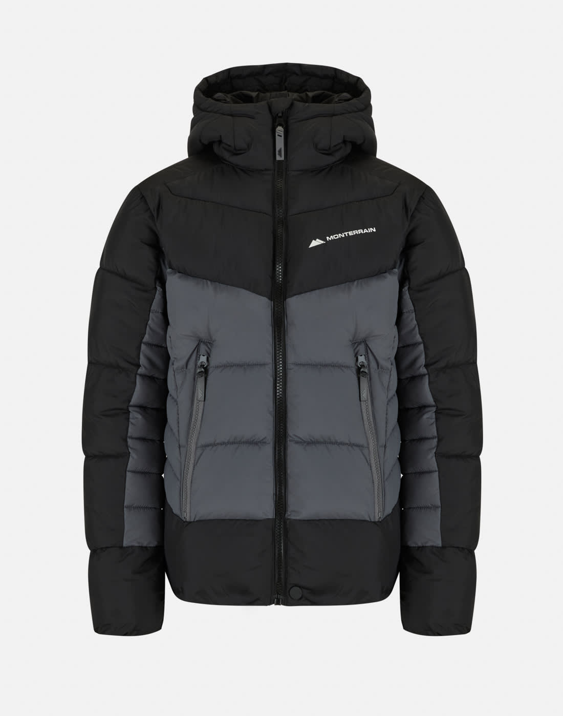 Monterrain Older Kids Apex 3.0 Puffer Jacket in Black | Large