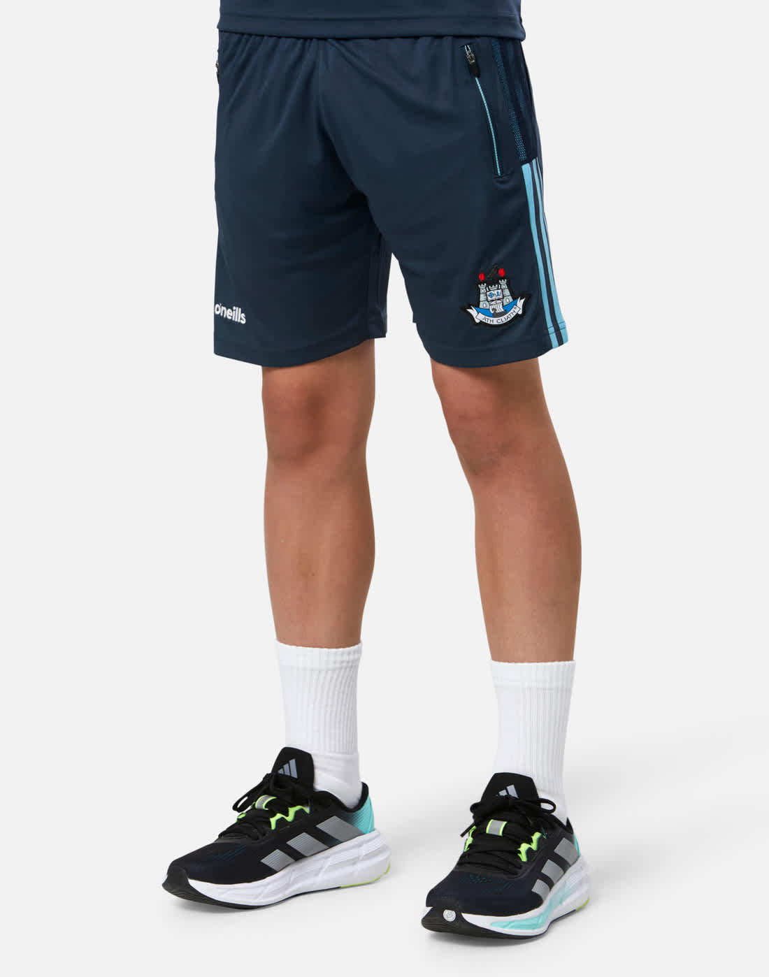 Kids' O'Neills Dublin Nepal Poly Shorts in Navy Blue/White | XL