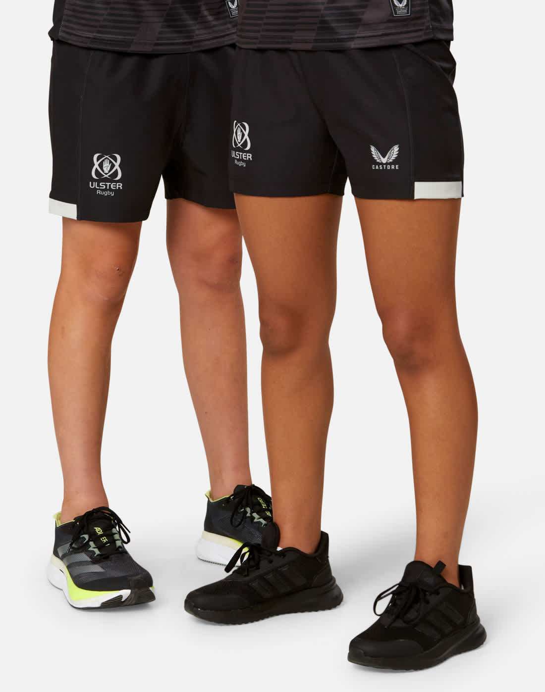 Kids' Castore Ulster Away Pro Shorts in Black | XL