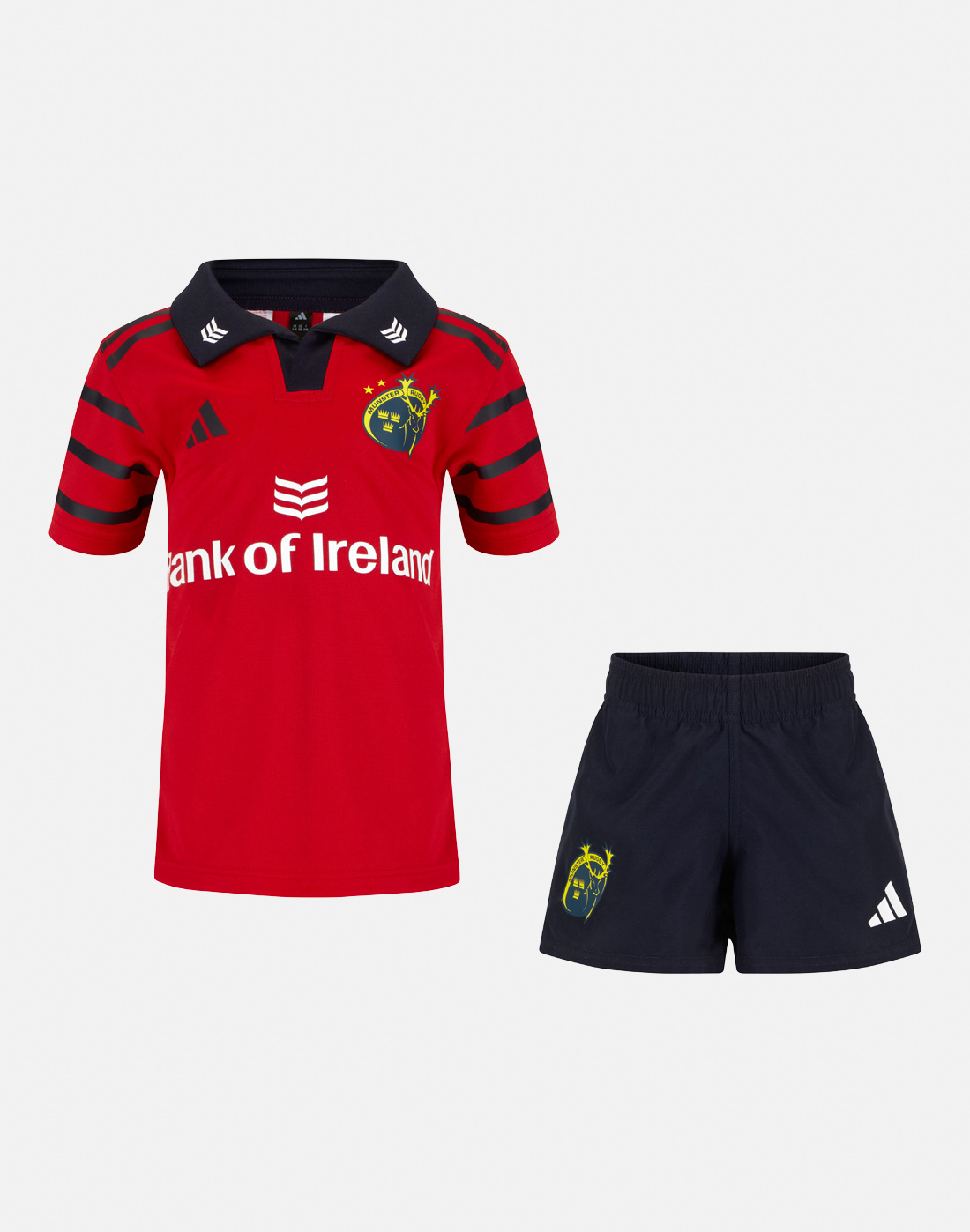 Kids' adidas Munster Home 25/26 Mini Kit in Red