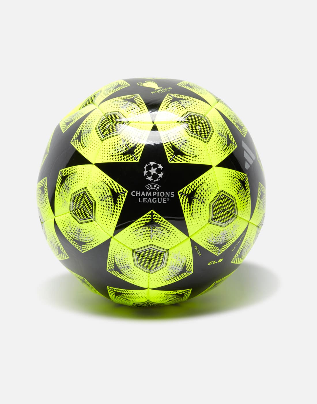 adidas Champions League Club Football in Yellow/Black | Polyurethane