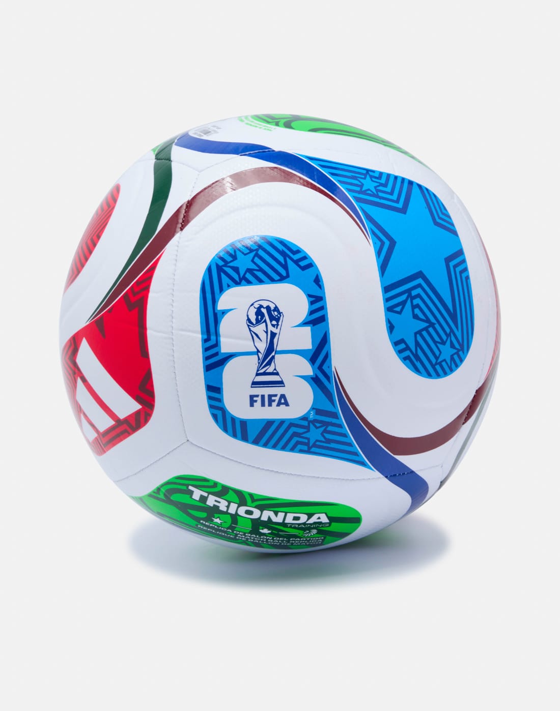 adidas World Cup 2026 Training Football in White/Blue | Polyurethane