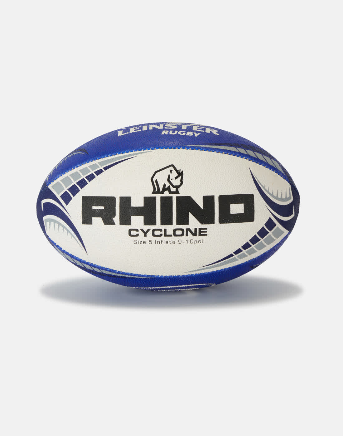 Rhino Leinster Supporters Rugby Ball in Blue/White