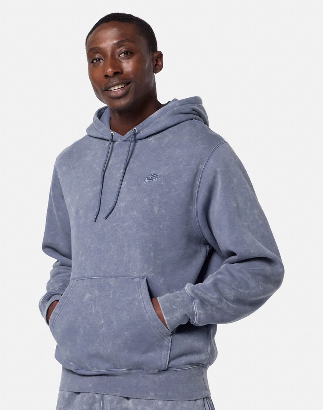 Mens Club Washed Hoodie