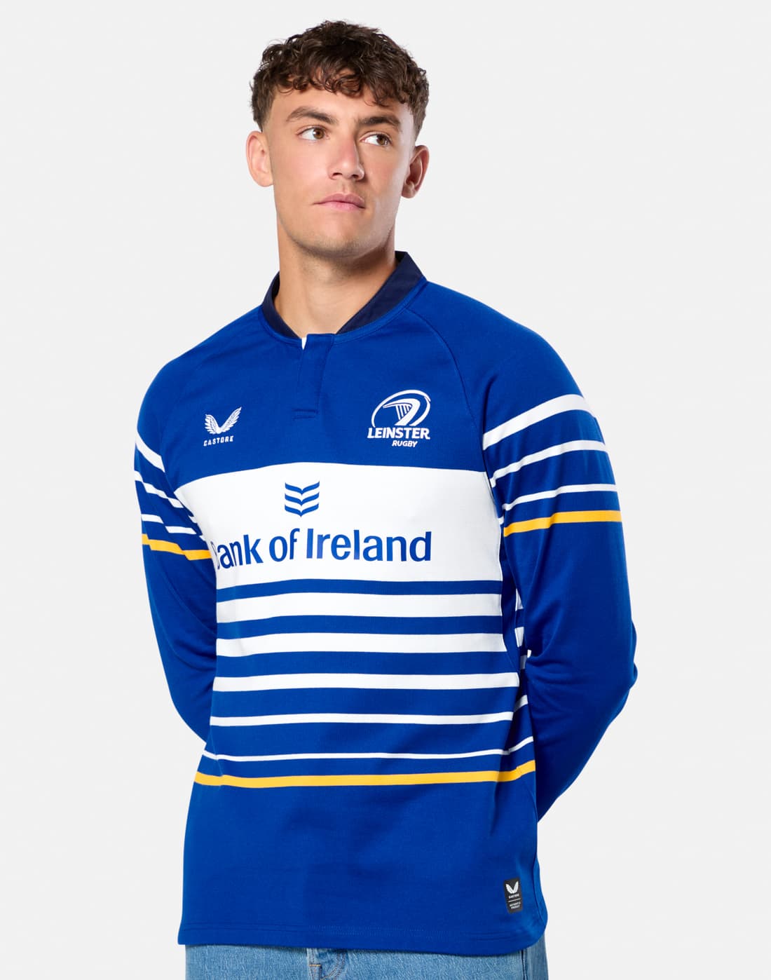 Mens Leinster Home Classic Long Sleeve Jersey 26/27