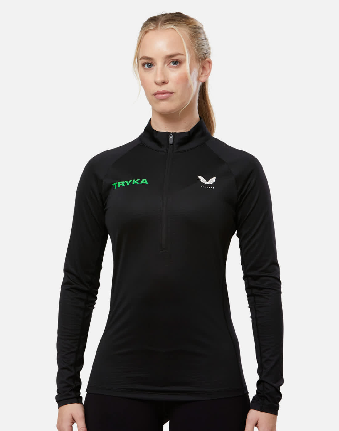 Womens Tryka Half Zip Top