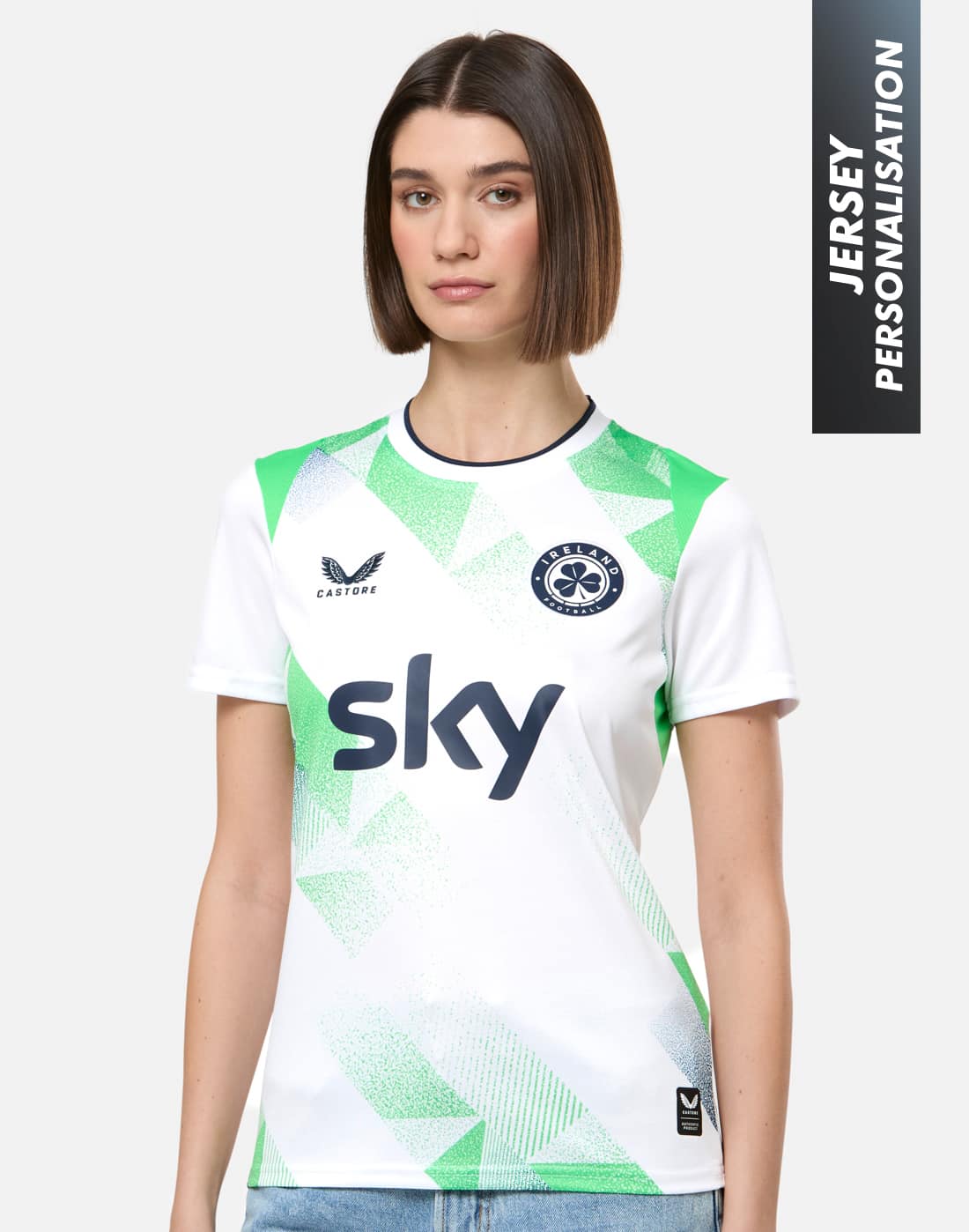 Womens Ireland Away Replica Jersey 26