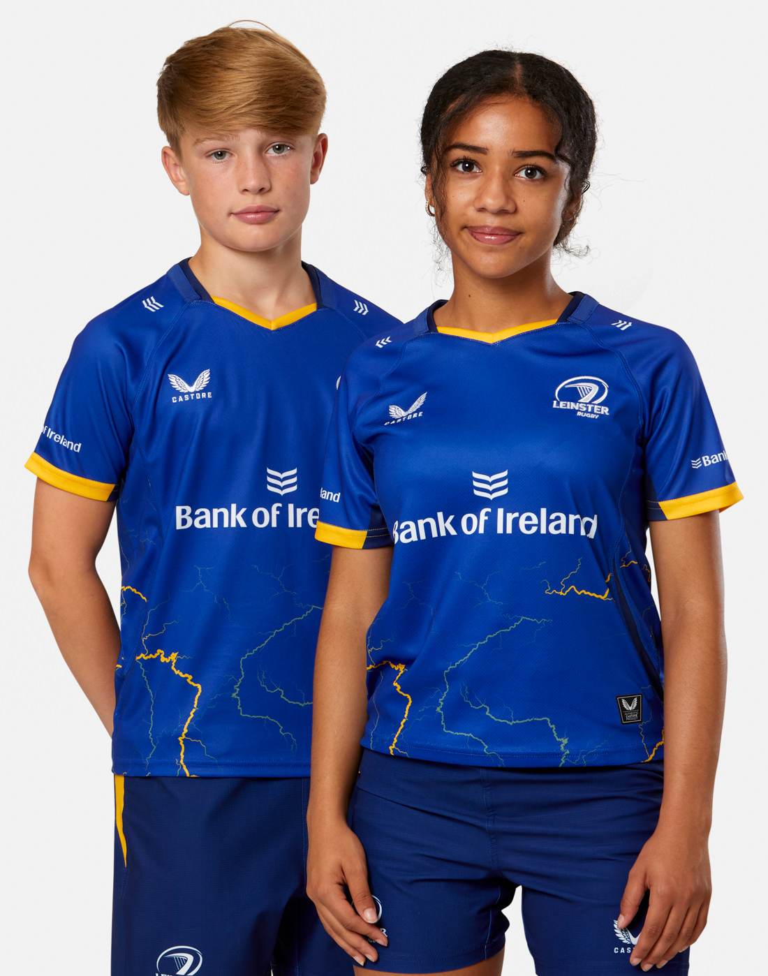 Kids Leinster Replica Home Jersey 25/26