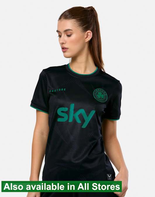 Womens Ireland Stealth Replica Short Sleeve Jersey
