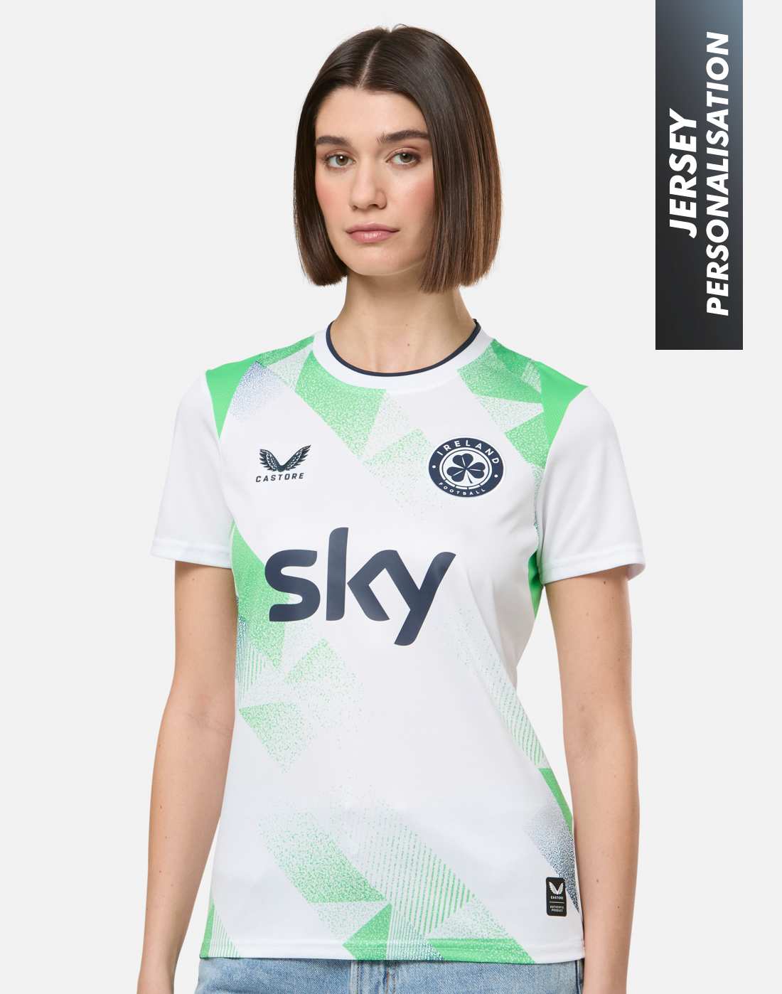 Womens Ireland Away Replica Jersey 26