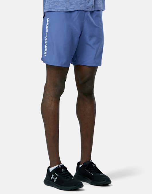 Mens Woven Wordmark Shorts