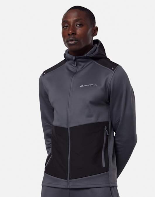 Mens Avalanche Poly Fleece Full Zip Hoodie