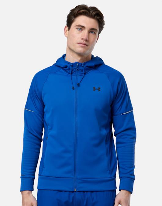 Mens Armour Fleece Storm Full Zip Hoodie