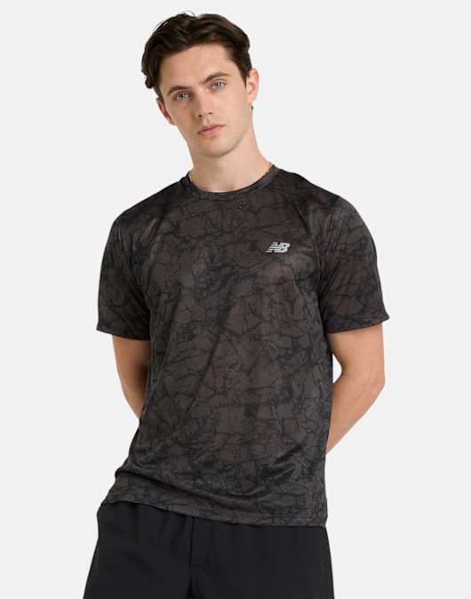 Mens Athletic Printed T-Shirt