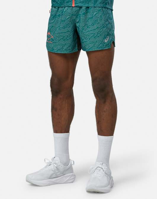 Mens FujiTrail  5Inch Print Short