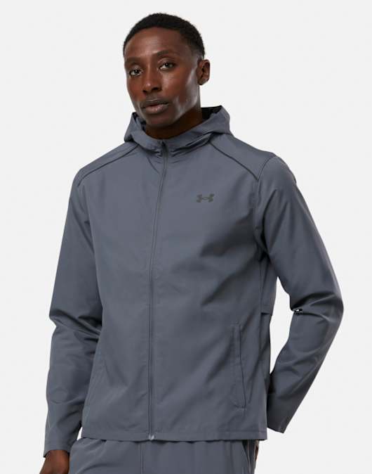 Mens Launch Run Hooded Jacket