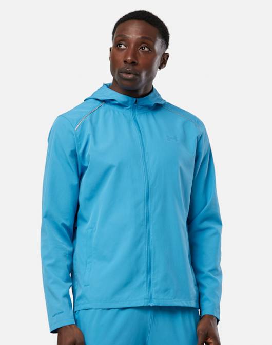 Mens Launch Run Hooded Jacket