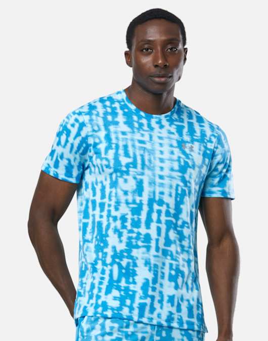 Mens Launch Run Printed T-Shirt