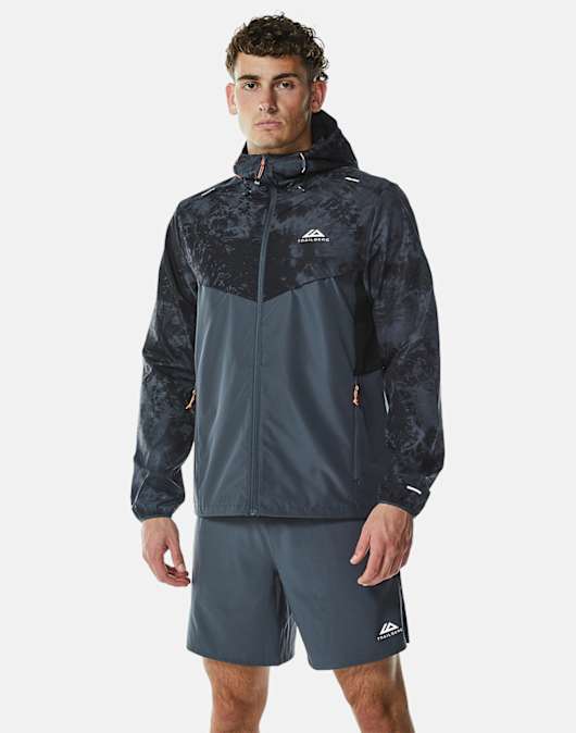 Mens Tie Dye Woven Jacket