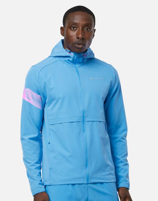 Mens Distance Woven Full Zip Jacket