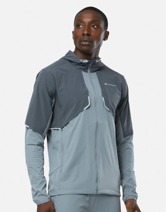 Mens Vent Woven Running Full Zip Jacket