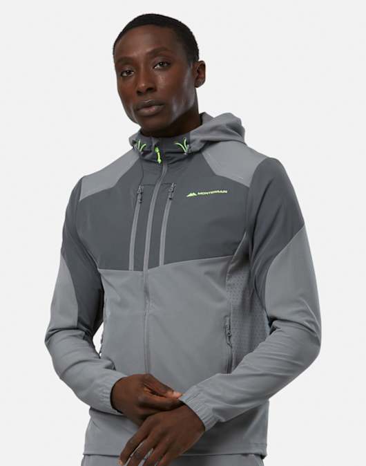 Mens Orbit Woven Running Jacket