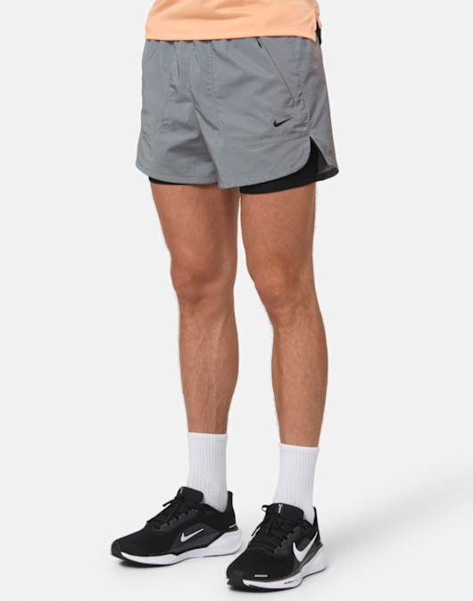 Mens 4 Inch 2in1 Reflective Short